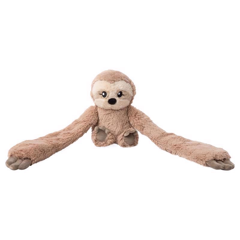 Hugimals World Hugarounds Sawyer the Sloth Weighted Neck and Shoulder Wrap Brown, Pack of 4