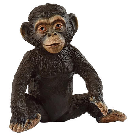 Schleich Chimpanzee Cub Figurine Brown/Black, Pack of 5