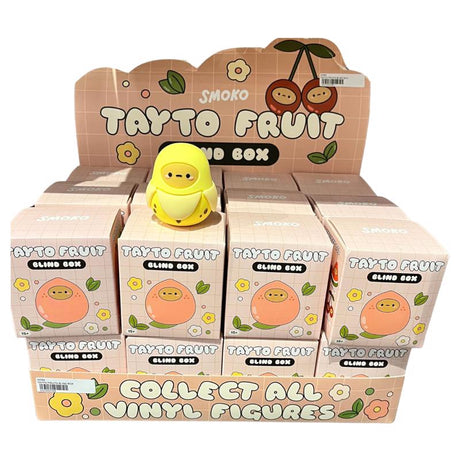 Smoko Tayto Fruit Blind Box Figure Multicolored, Pack of 24