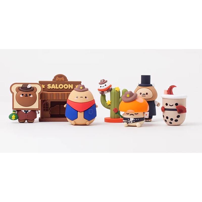 Smoko Wild West Friends Blind Box Figure Multicolored, Pack of 24