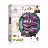 Wrebbit3D Harry Potter Knight Bus 3D Jigsaw Puzzle Multicolored 280 pc