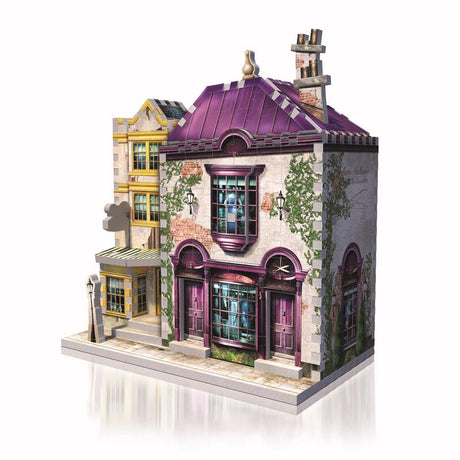 Wrebbit3D Harry Potter Madam Malkin's & Florean Fortescue's Ice Cream 3D Jigsaw Puzzle Multicolored