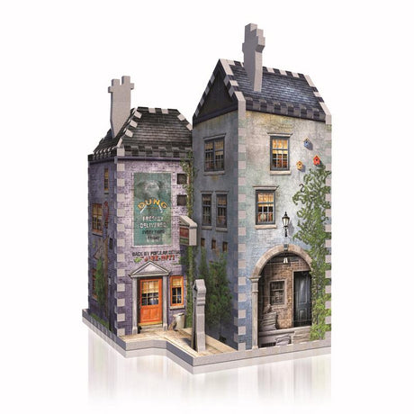 Wrebbit3D Harry Potter Weasleys' Wizard Wheezes & Daily Prophet 3D Jigsaw Puzzle Multicolored 285 pc
