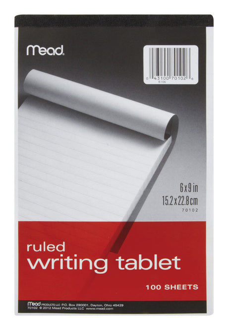 Mead 6 in. W X 9 in. L Memo Pad 100 ct, Pack of 6