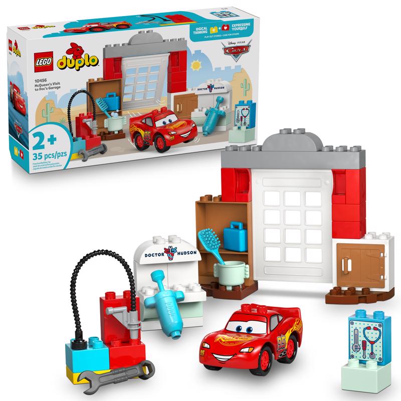 LEGO Duplo Mcqueen's Visit to Doc's Garage Building Set Multi 35 pc