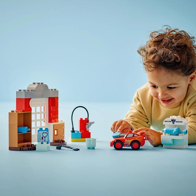 LEGO Duplo Mcqueen's Visit to Doc's Garage Building Set Multi 35 pc