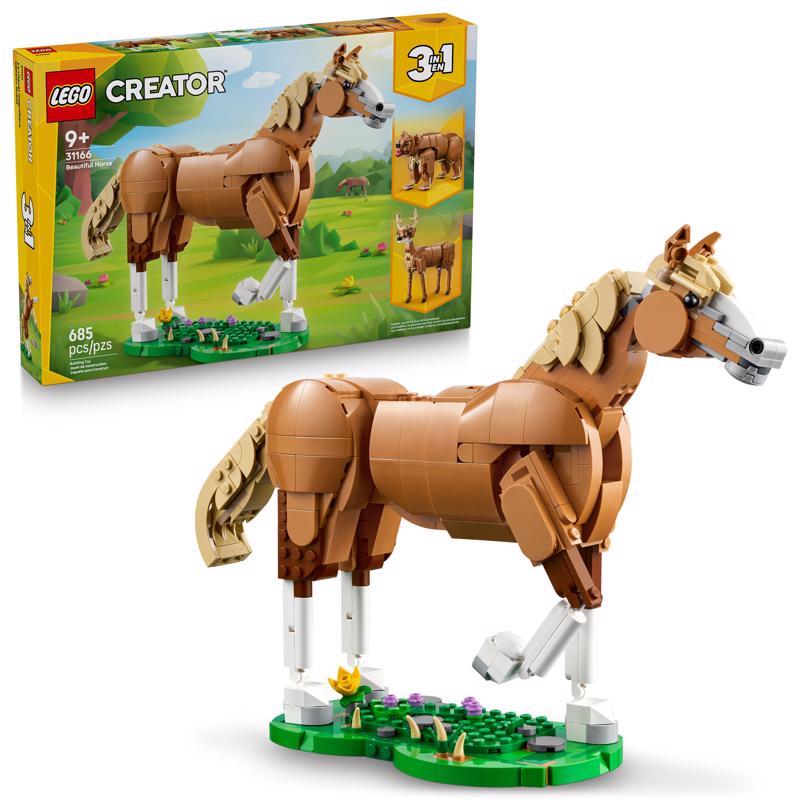 LEGO Creator Beautiful Horse Building Set Multi 685 pc