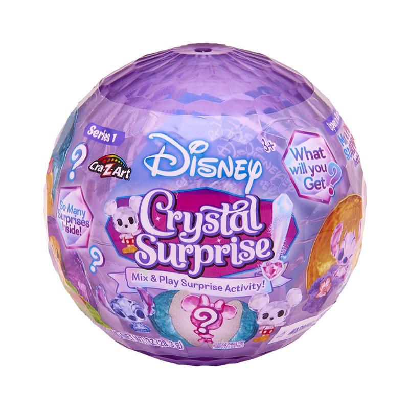 Cra-Z-Art Disney Crystal Surprise Color Change Ball, Pack of 16