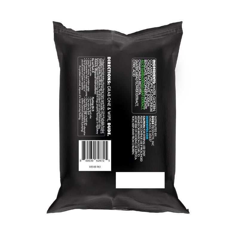 Dude Wipes White Flushable Wipes 18 ct 1 pk, Pack of 24