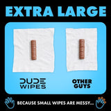 Dude Wipes White Flushable Wipes 18 ct 1 pk, Pack of 24