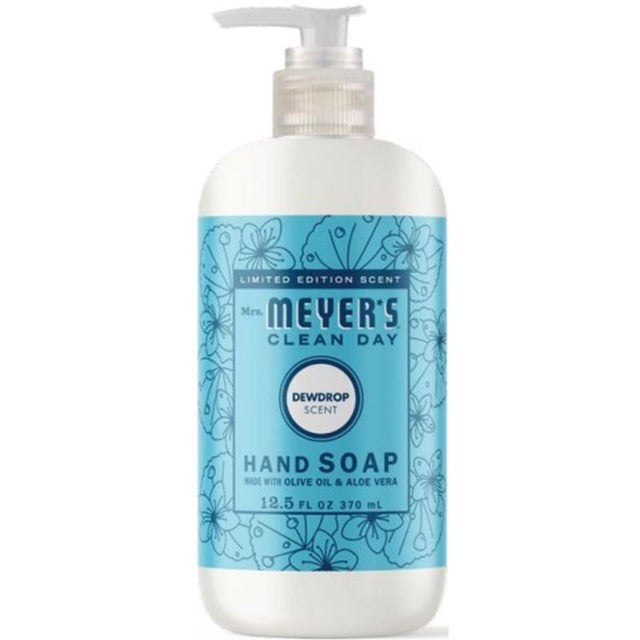 Mrs. Meyer's Clean Day Limited Edition Dewdrop Scent Hand Soap 12.5 fl. oz., Pack of 6