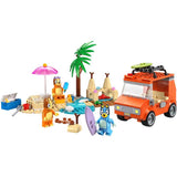 LEGO Bluey Beach and Family Car Trip Building Set Multicolored 133 pc