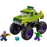 LEGO Super Heroes The Hulk Truck vs. Thanos Building Set Multicolored 229 pc