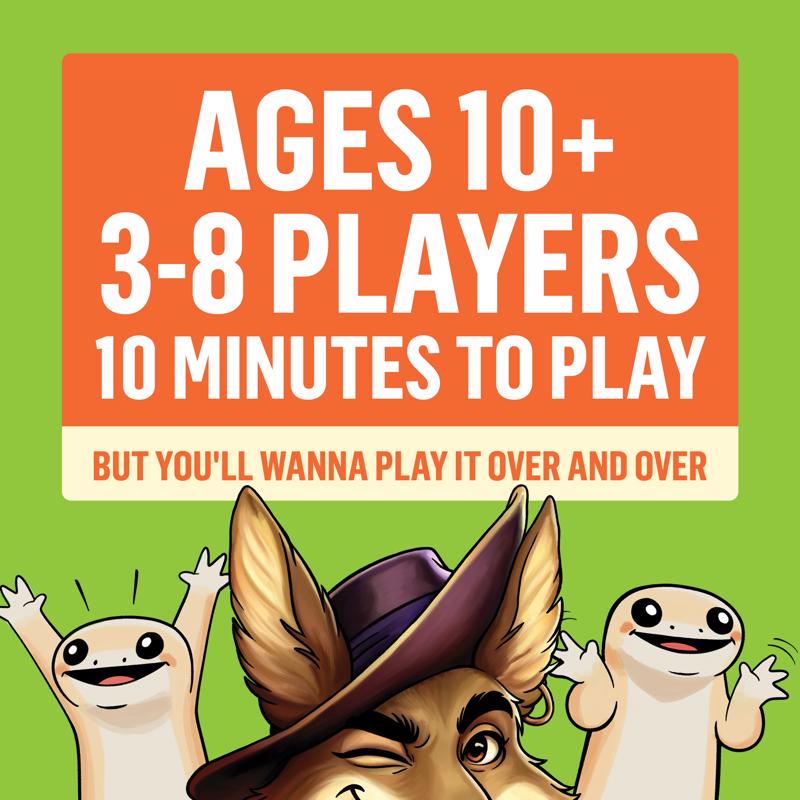 Exploding Kittens Coyote Card Game