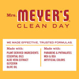 Mrs. Meyer's Clean Day Clementine Scent Hand Soap 12.5 fl. oz., Pack of 6