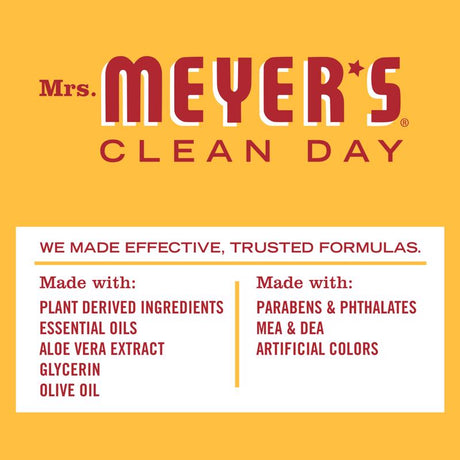 Mrs. Meyer's Clean Day Clementine Scent Hand Soap 12.5 fl. oz., Pack of 6