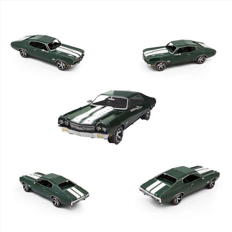 Metal Earth 1970 Chevy Chevelle 3D Steel Model Kit Green