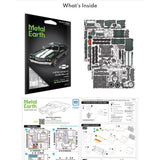 Metal Earth 1970 Chevy Chevelle 3D Steel Model Kit Green