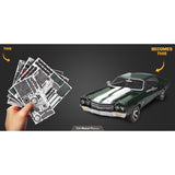 Metal Earth 1970 Chevy Chevelle 3D Steel Model Kit Green