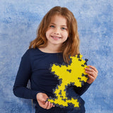 Plus-Plus Puzzle By Number Peanuts Puzzle 20 pc, Pack of 20