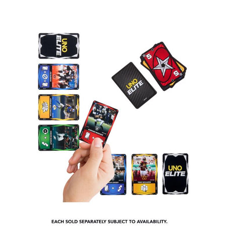 Mattel UNO Elite NFL 2025 Core Edition Starter Pack Card Game
