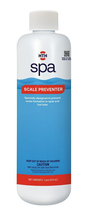 HTH Spa 86245 Scale Preventer, 1 pt, Liquid