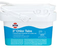 HTH Pool Care 42064 Pool Chemical, 5 lb, Tablet, Chlorine Like, White