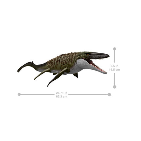 Jurassic World Rebirth Bite N Blast Mosasaurus Dinosaur Toy