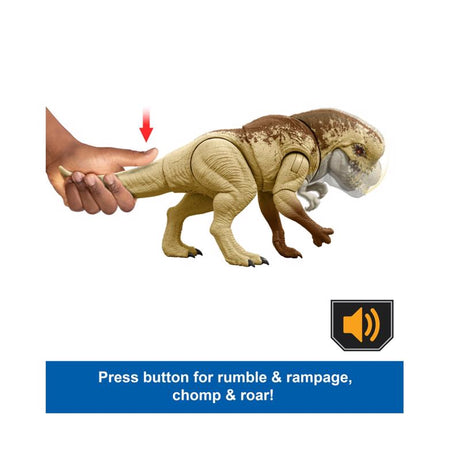Jurassic World Rebirth Rumble N Rampage Distortus Rex Dinosaur Toy