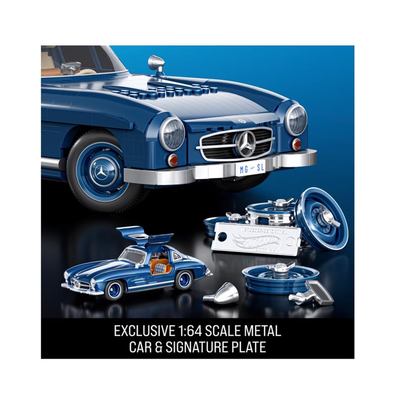 Hot Wheels Mega Premium Mercedes-Benz Building Set 1600 pc