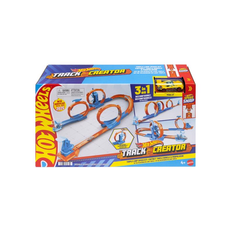 Hot Wheels Triple Loop Speed Kit Track Set