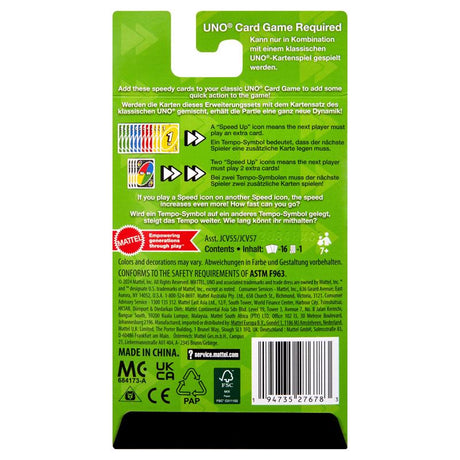 UNO Expansion Packs Card Game, Pack of 24