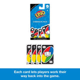 UNO Expansion Packs Card Game, Pack of 24