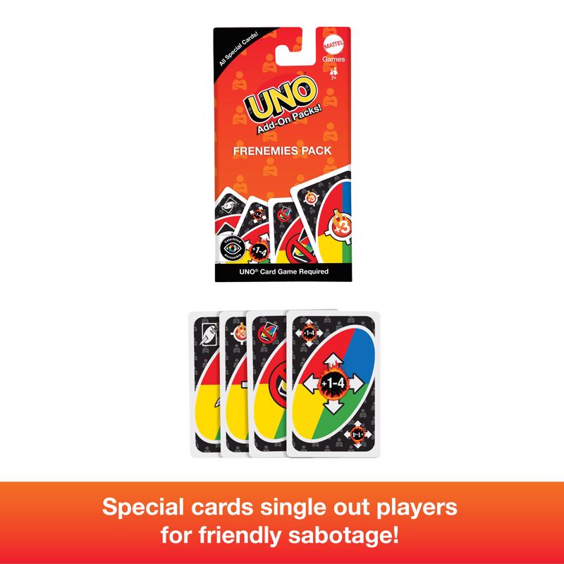 UNO Expansion Packs Card Game, Pack of 24