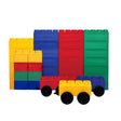 Biggo Train Station Jumbo Building Blocks Assorted 38 pc