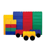 Biggo Train Station Jumbo Building Blocks Assorted 38 pc