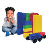 Biggo Train Station Jumbo Building Blocks Assorted 38 pc