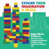 Biggo Beginner Set Jumbo Building Blocks Assorted 28 pc