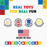 Biggo Beginner Set Jumbo Building Blocks Assorted 28 pc