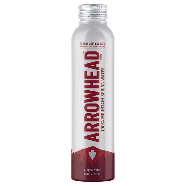 Primo Arrowhead Natural Spring Water 25 oz 1 pk, Pack of 12