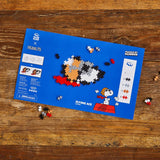 Plus-Plus Peanuts Puzzle By Number Building Toy 100 pc, Pack of 24