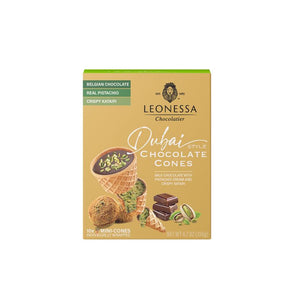 Leonessa Milk Chocolate with Pistachio Cream Chocolate Candies 4.7 oz, Pack of 12