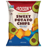 Jackson's Sea Salt Kettle Cooked Potato Chips 2.5 oz Bagged, Pack of 8