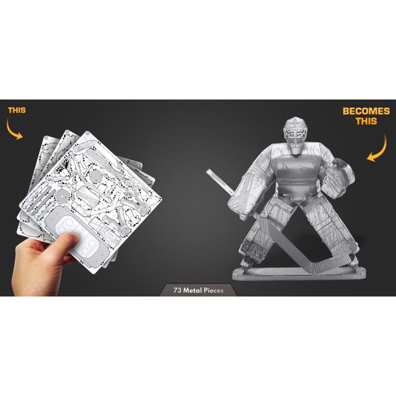 Metal Earth Hockey Goalie Building Kit