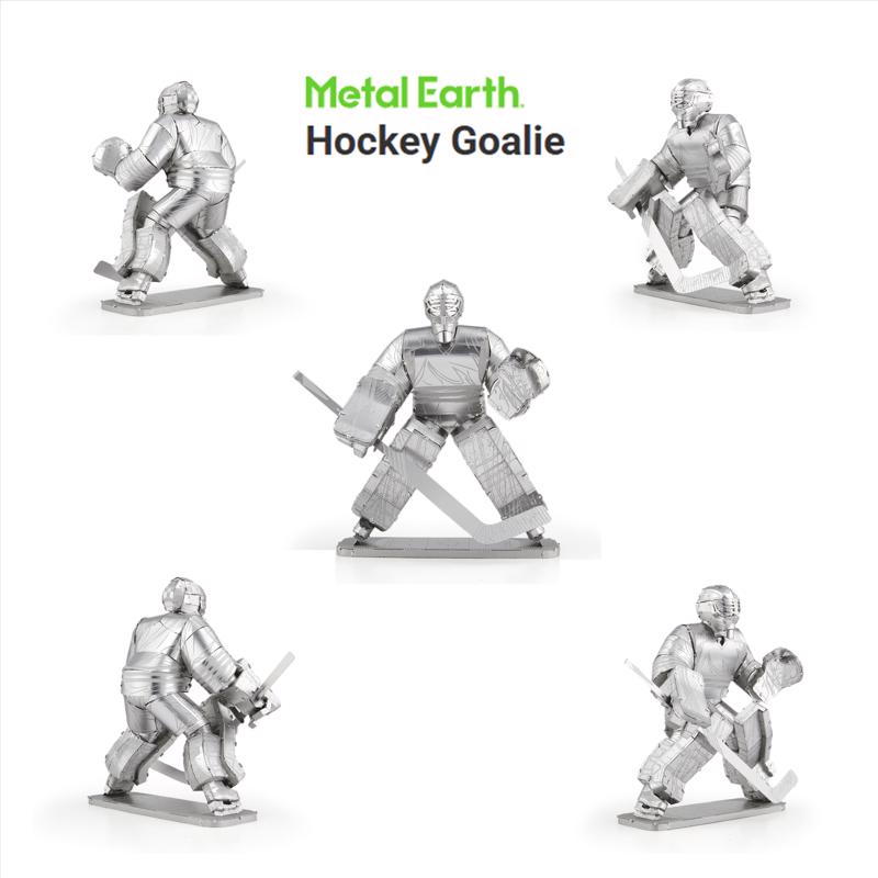 Metal Earth Hockey Goalie Building Kit