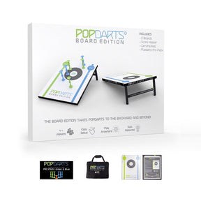 Popdarts Tourney Boards Set Green/Blue