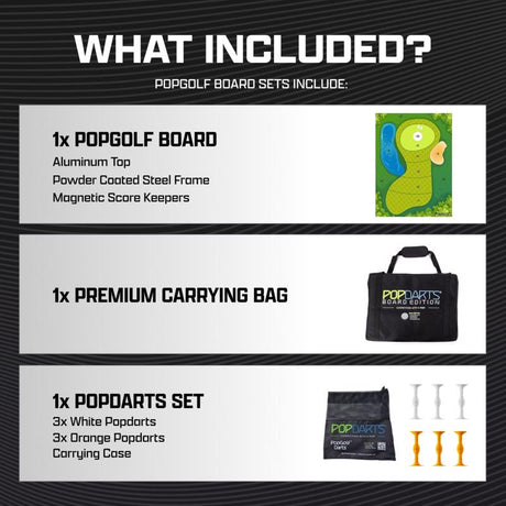 Popdarts PopGolf Board Set