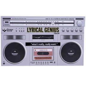 Fizz Lyrical Genius Cassette Trivia Cards