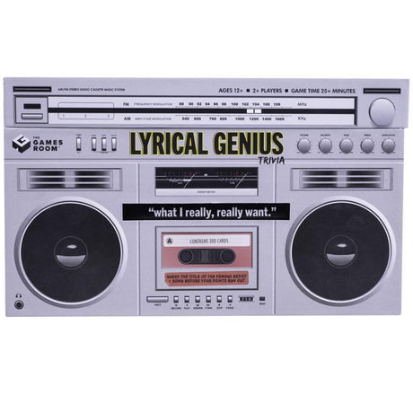 Fizz Lyrical Genius Cassette Trivia Cards