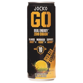Jocko Fuel LLC Iced Tea Lemonade Caffeine Beverage 12 fl. oz. 1 pk, Pack of 12